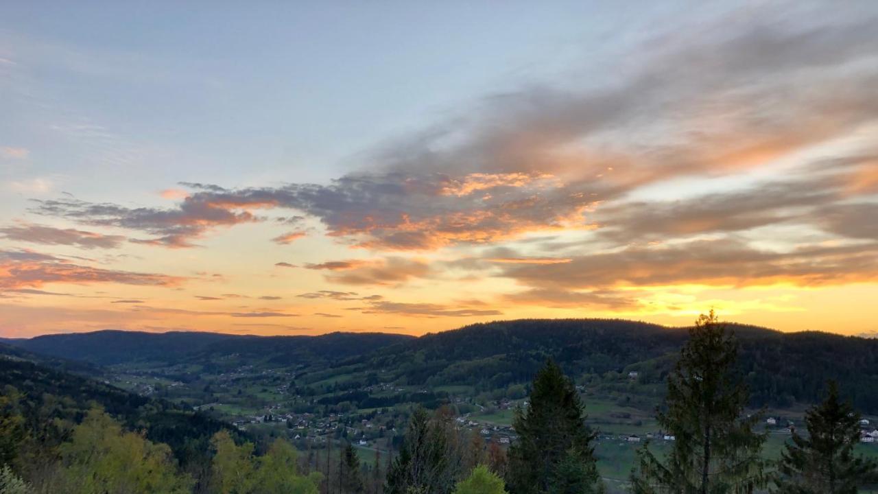 Le Gite Cozy De Bouvacote Avec Vue Panoramique Et Sauna Le Tholy Bagian luar foto