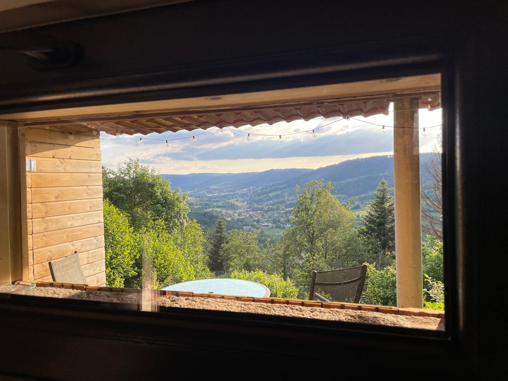 Le Gite Cozy De Bouvacote Avec Vue Panoramique Et Sauna Le Tholy Bagian luar foto