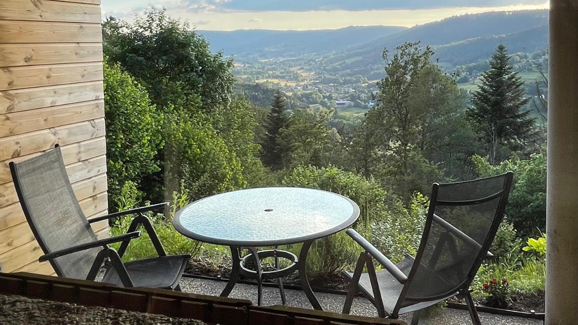Le Gite Cozy De Bouvacote Avec Vue Panoramique Et Sauna Le Tholy Bagian luar foto