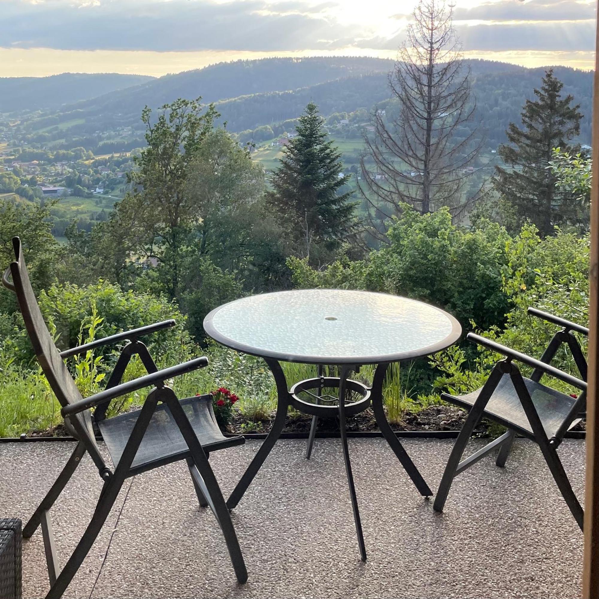 Le Gite Cozy De Bouvacote Avec Vue Panoramique Et Sauna Le Tholy Bagian luar foto